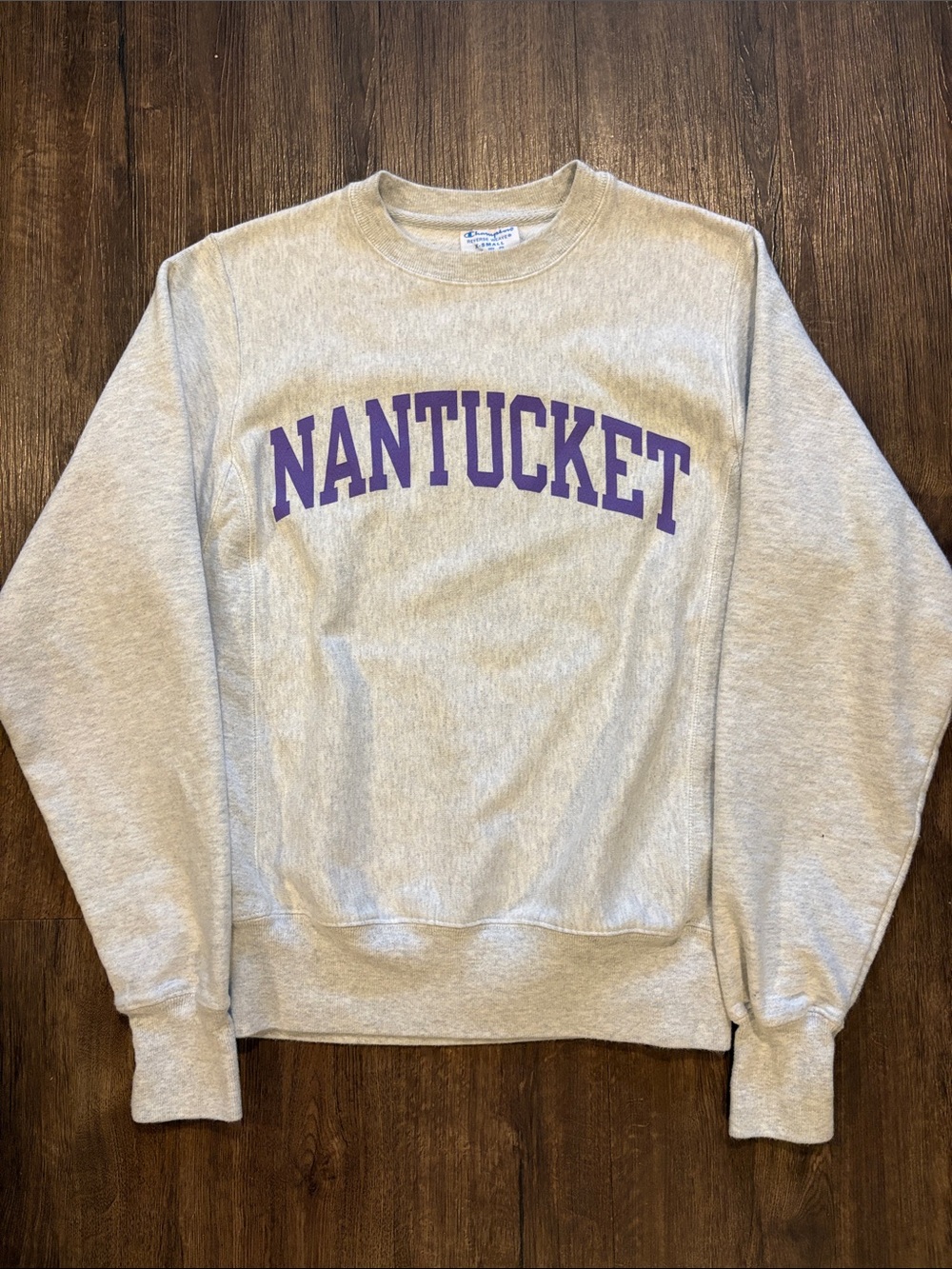 Champion reverse weave men’s extra small Nantucket Massachusetts crewneck